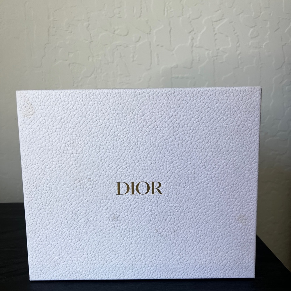 Dior White Visor with Mirrored Shield - Picture 4 of 10